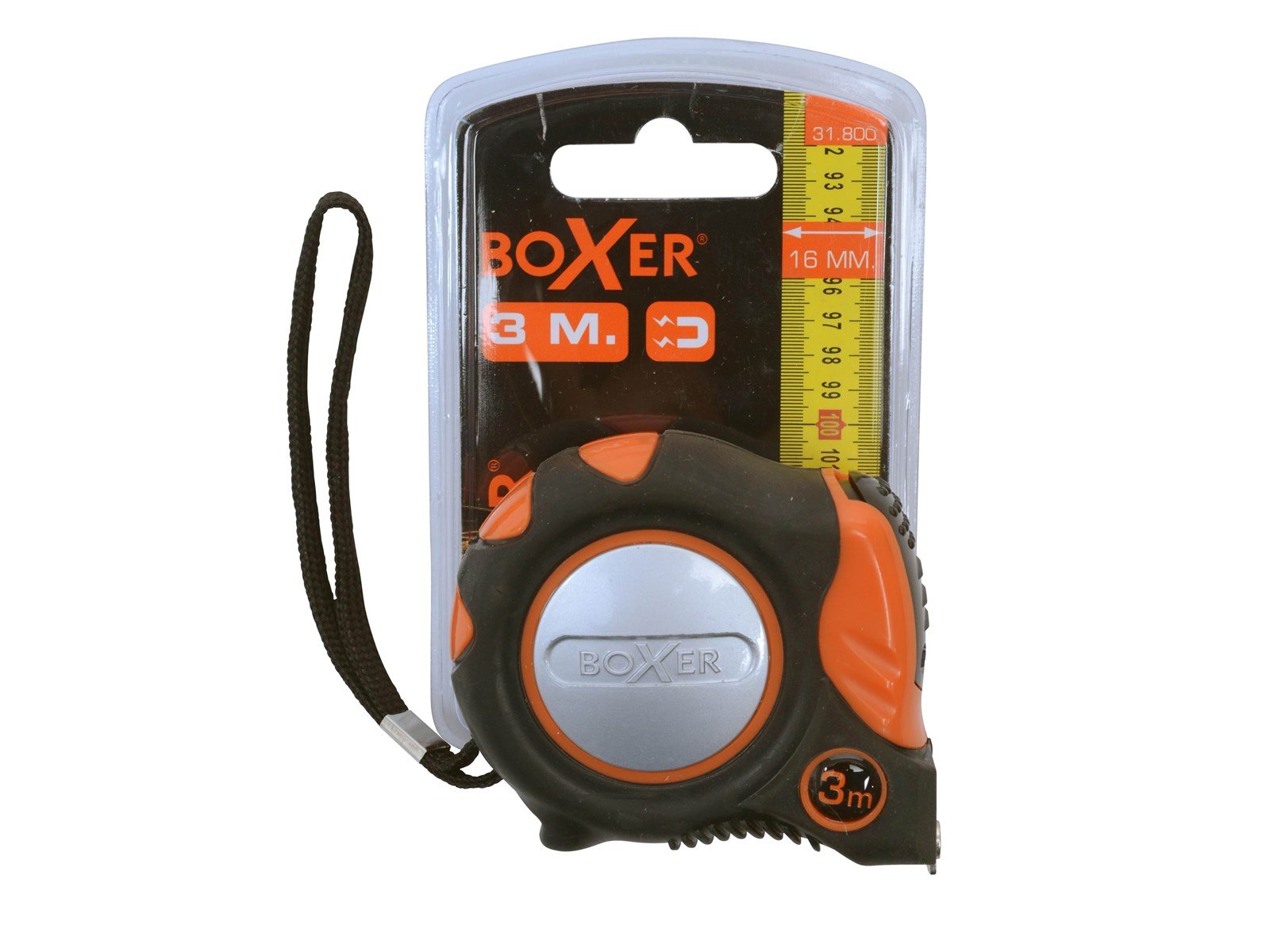 Boxer Measuring tape 3 m. - Autostop Boxer Measuring tape 3 m. - Autostop